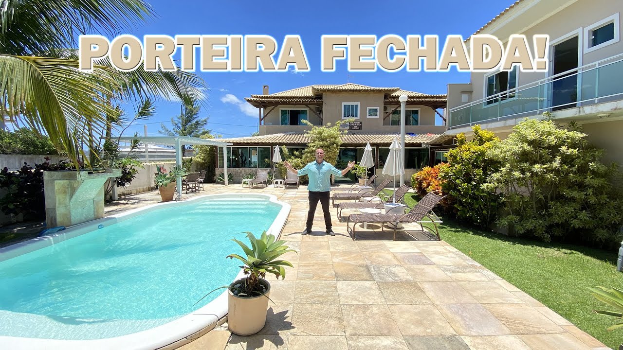CASA/POUSADA FANTÁSTICA, PÉ NA AREIA | 8 SUÍTES | ARRAIAL DO CABO - REGIÃO DOS LAGOS