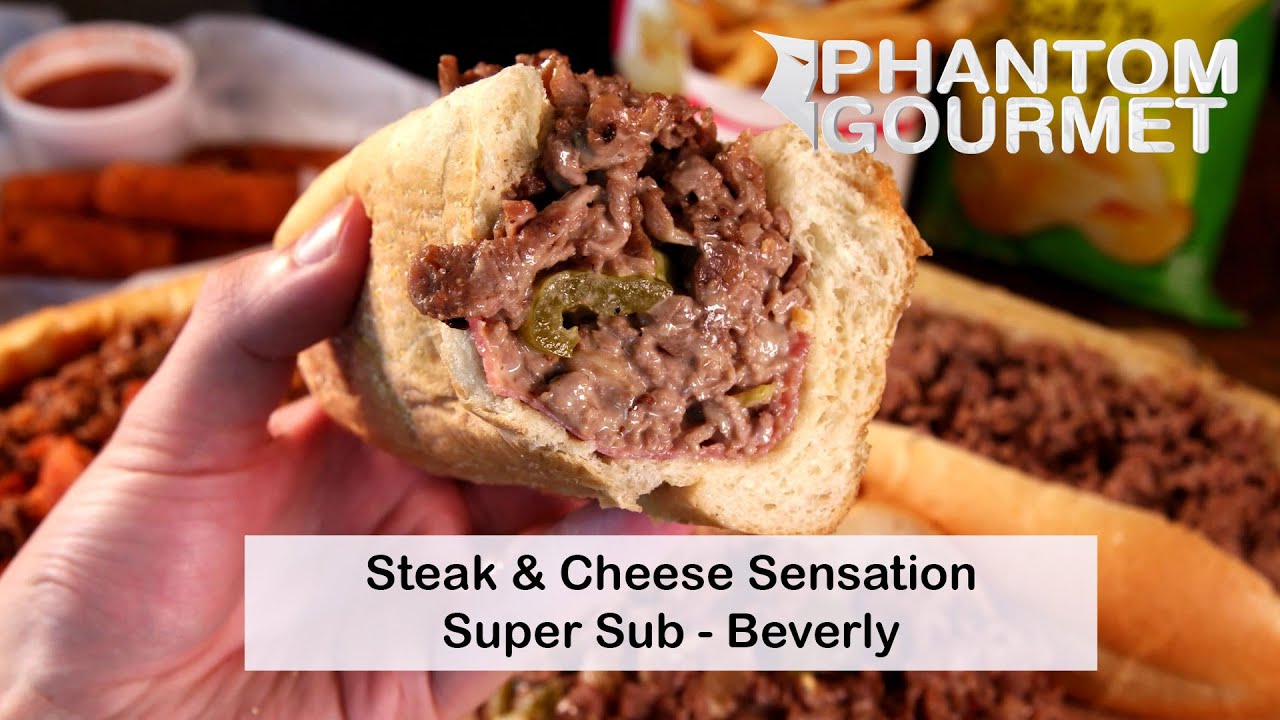 Steak & Cheese Sensation: Super Sub in Beverly