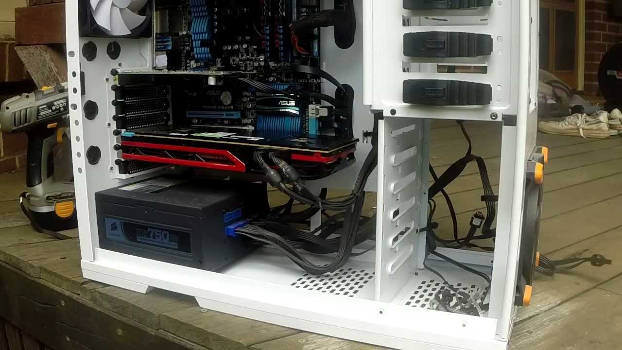 NZXT Phantom Window Mod Time Lapse