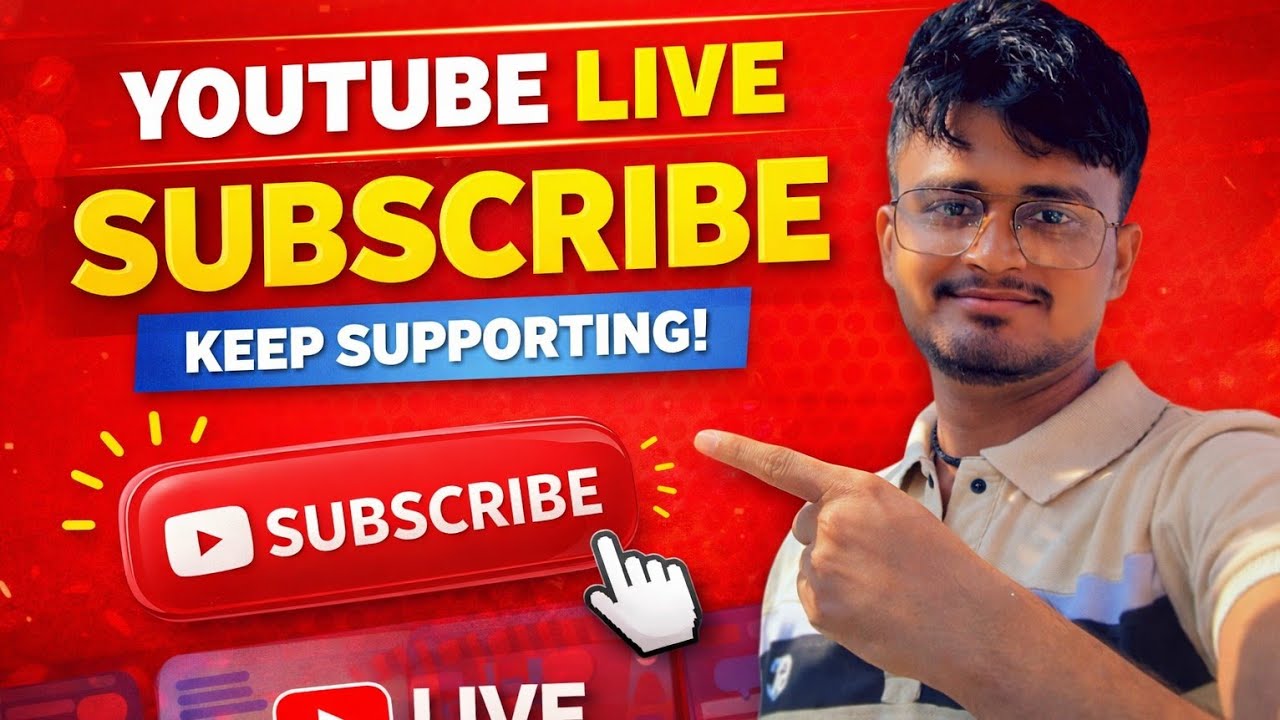 🔴 Live Subscribe Support Now | 1K Family Complete Karein 💥
