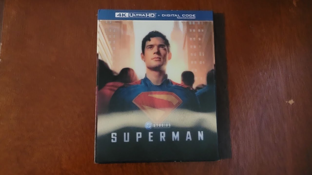 Superman 4k Blu-ray Unboxing 