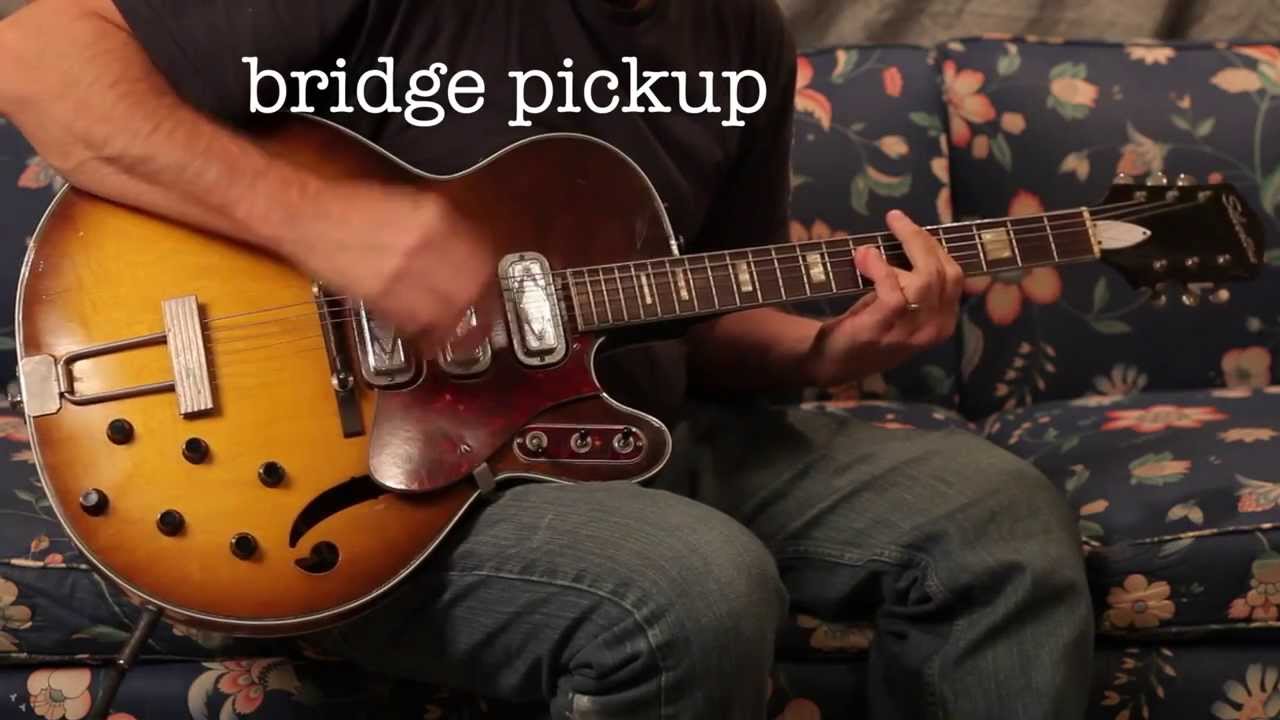 1963 Silvertone Model 1429 Guitar