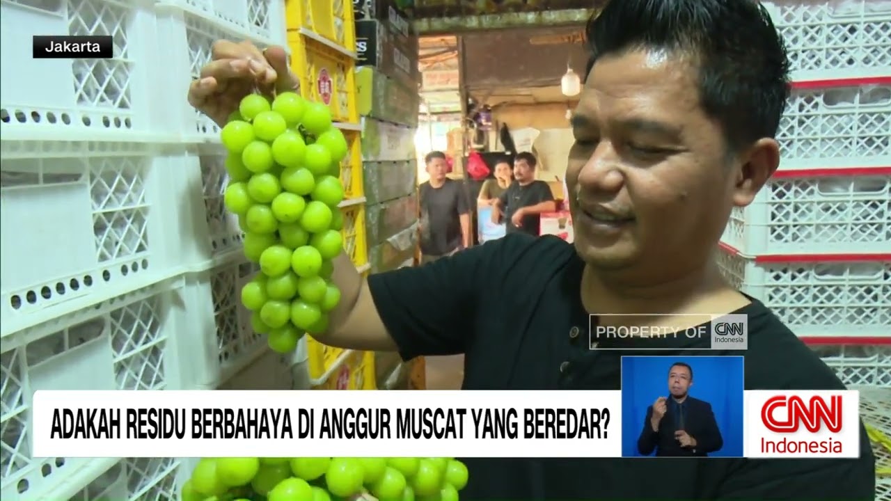 Adakah Residu Berbahaya Di Anggur Muscat Yang Beredar?