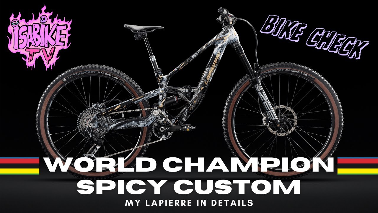BIKE CHECK de mon Lapierre Spicy Custom World Champion 🌈