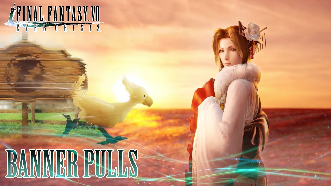 Aerith New Year Limit Break banner pulls || Final Fantasy VII Ever Crisis