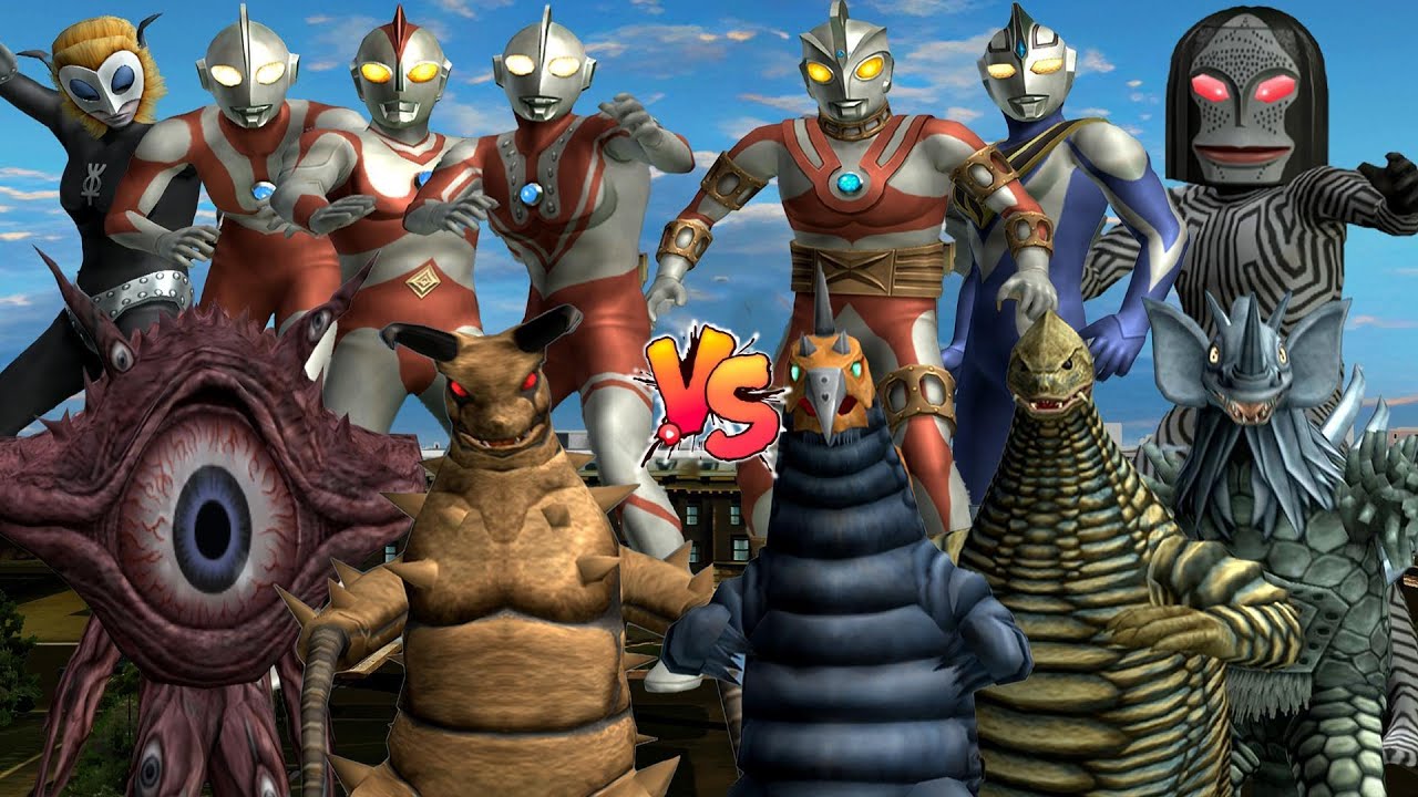 Ultraman Fighting Evolution3🔥Ultraman and monster combination battle#ufe3