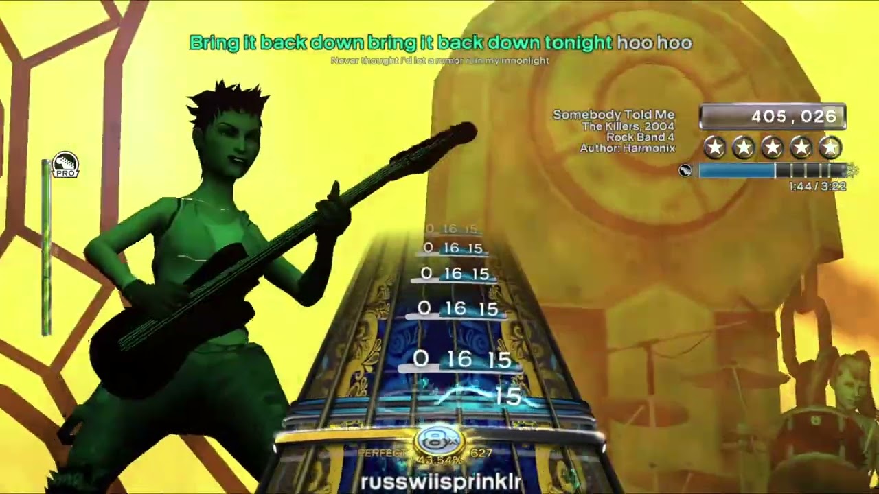 Rock Band 3 - Somebody Told Me - Pro Guitar FC