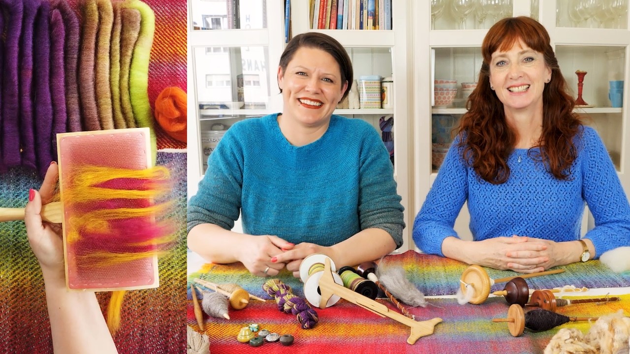 Handspinning & Color Theory with Chantimanou - Ep. 163 - Fruity Knitting