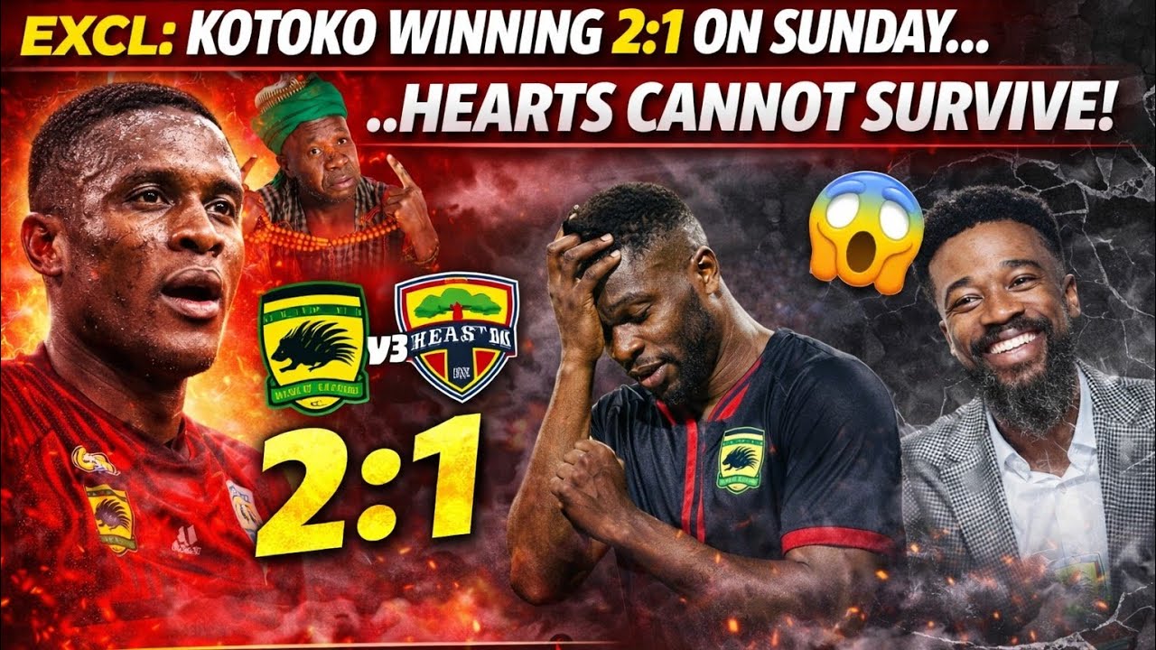 AYƐ HU 🚨 KOTOKO 2:1 LOADING… HEARTS CANNOT SURVIVE THIS ONE! 😳🔥