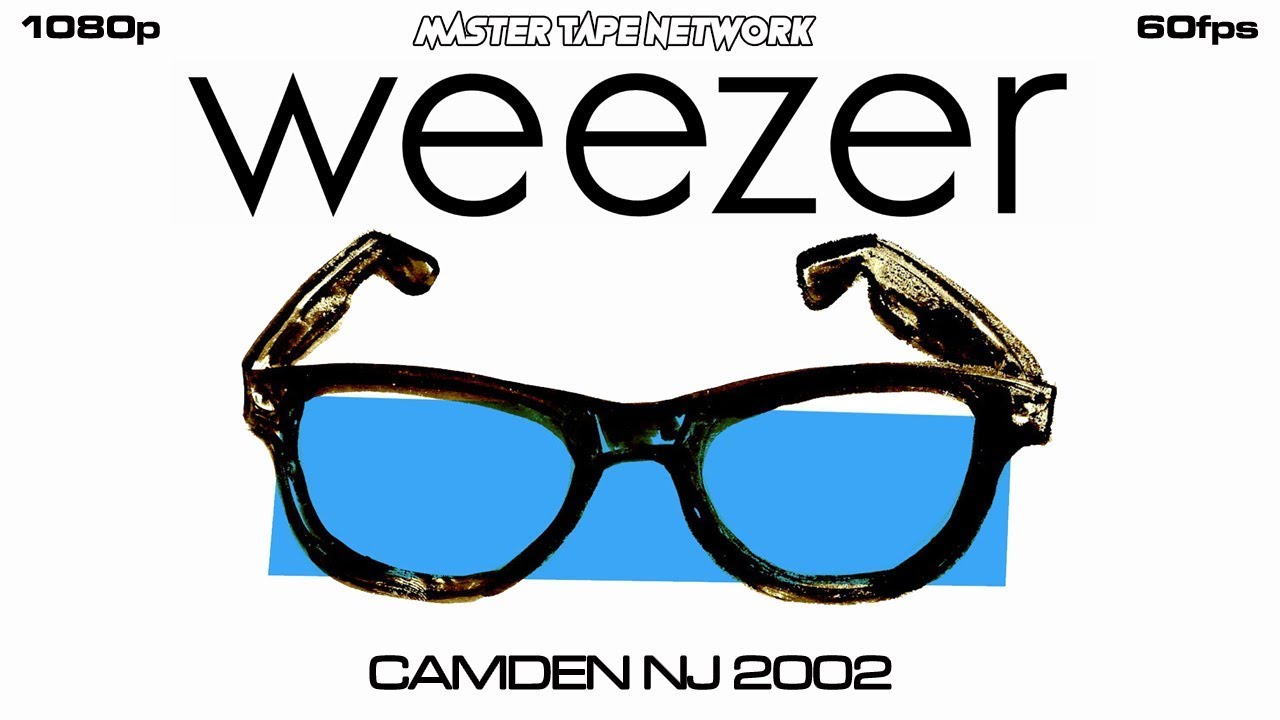 Weezer Live New Jersey 2002 Master Tape Remastered 1080p 60fps