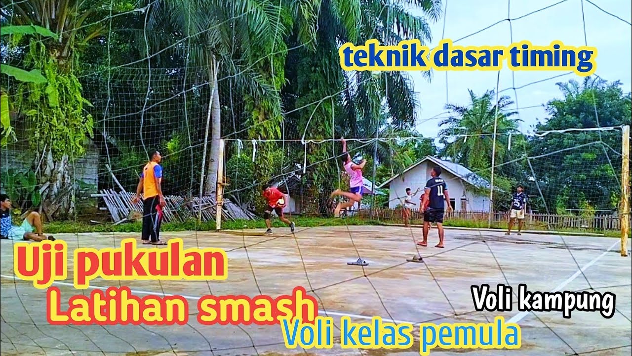LATIHAN SPICKE VOLI PEMULA || ADU PUKULAN || ADMS VOLLEYBALL 