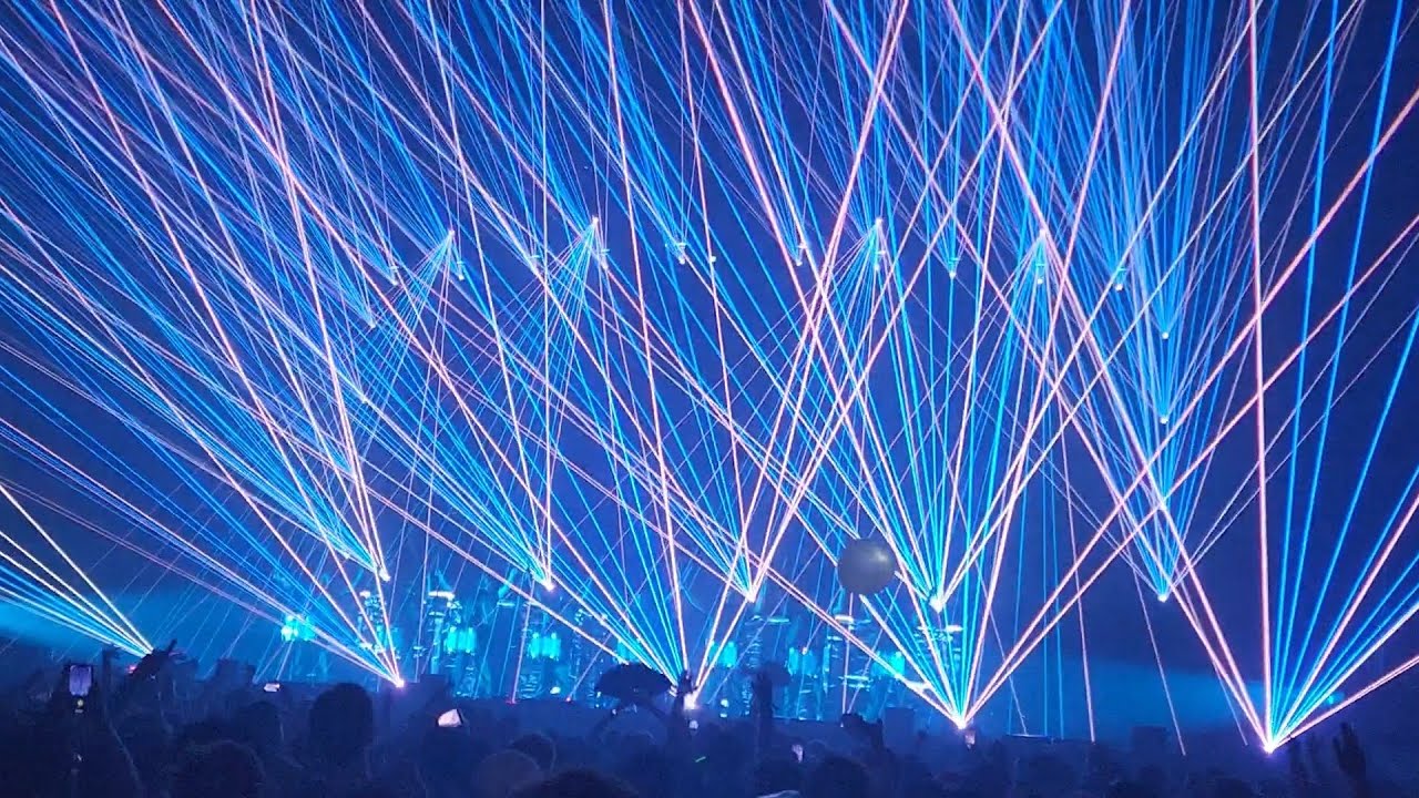 Odesza first night back opening in Seattle at The Climate Pledge Arena. 29 July 2022