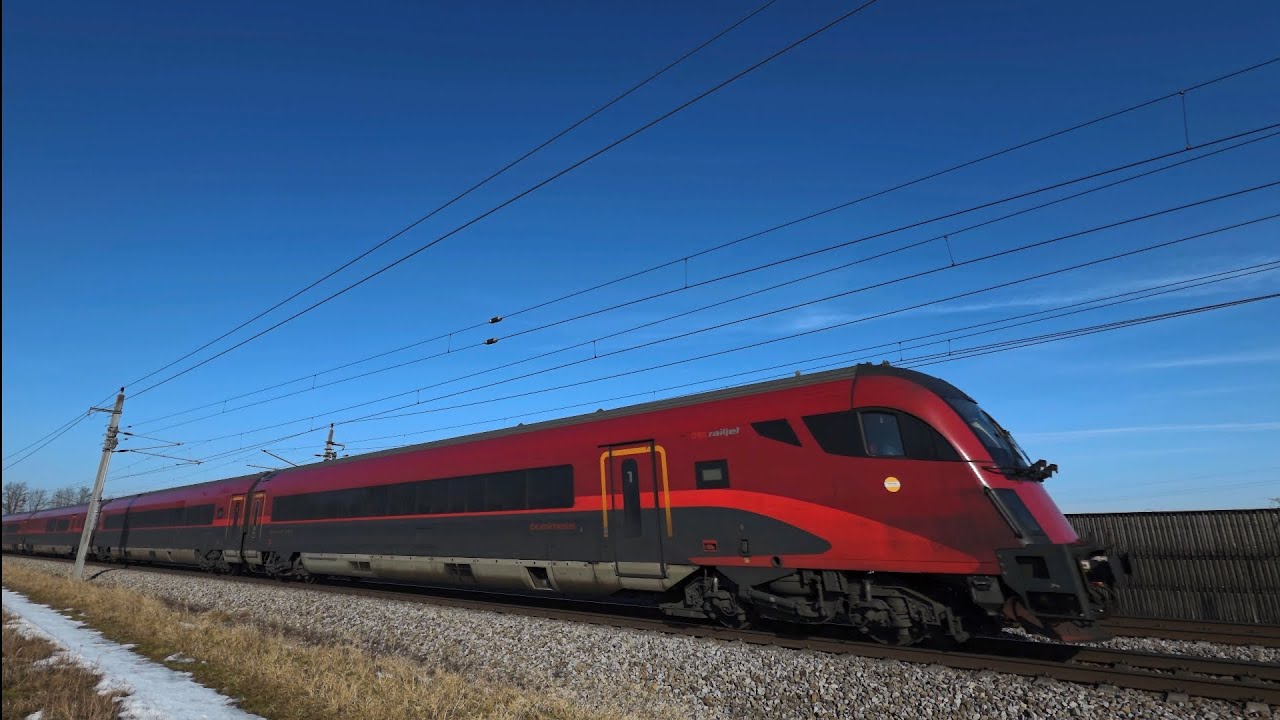 ÖBB Railjet mit Taurus 4K