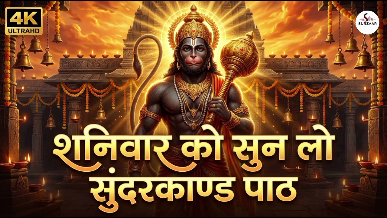 शनिवार के दिन घर में यह सुंदरकाण्ड चला दो | सभी दुख दर्द और परेशानी दूर | Hanuman Bhajan