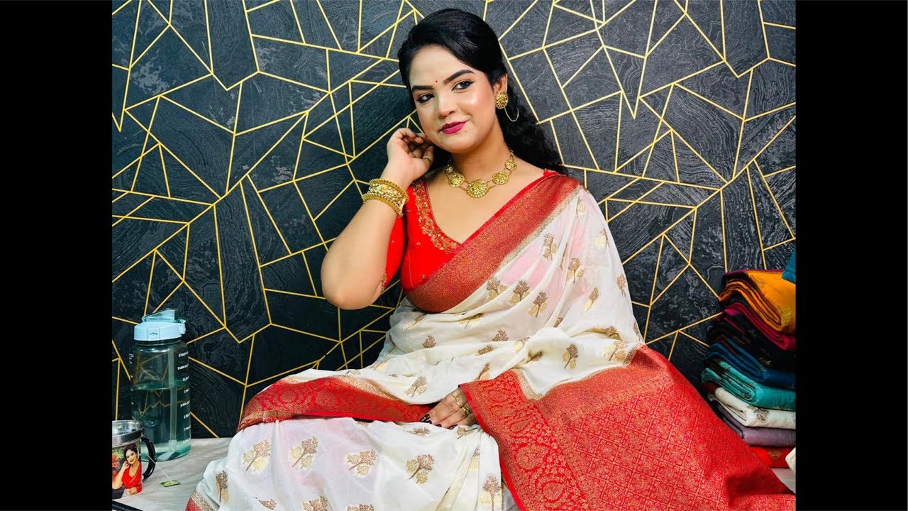 ১০০ saree live Monisha's World is live
