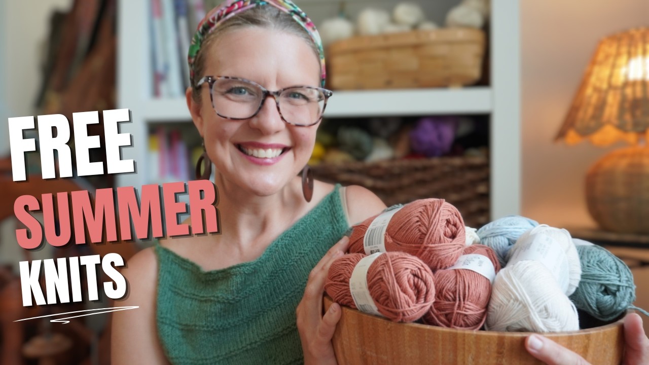 10 Free Summer Garment Knitting Patterns to Cast On Now