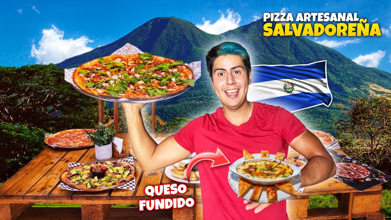 ASI ES LA PIZZA ARTESANAL EN EL SALVADOR 