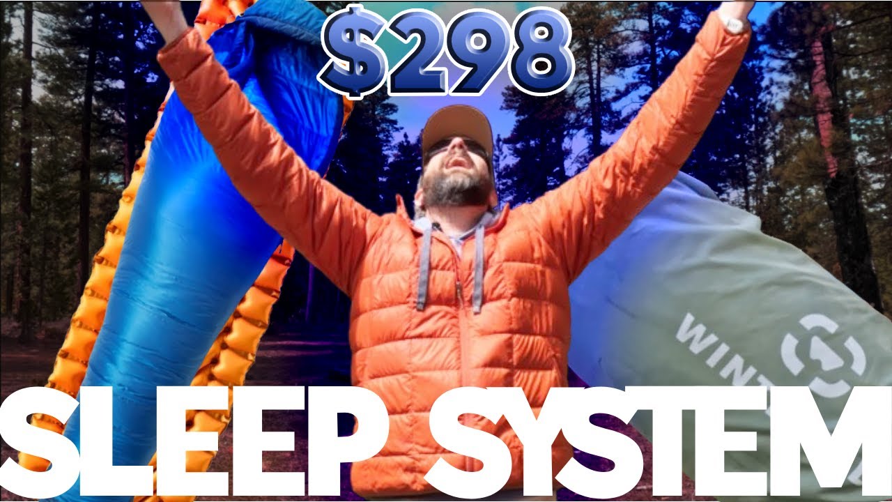 Low Cost Light Weight Sleep System!  Tent, Pad, & Bag = 6 LBS!