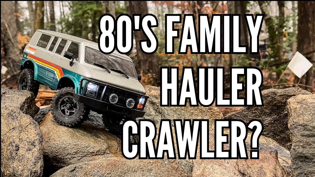 RC Crawler Course | Hobby Plus CR18P EVO Rock Van RC Car REVIEW