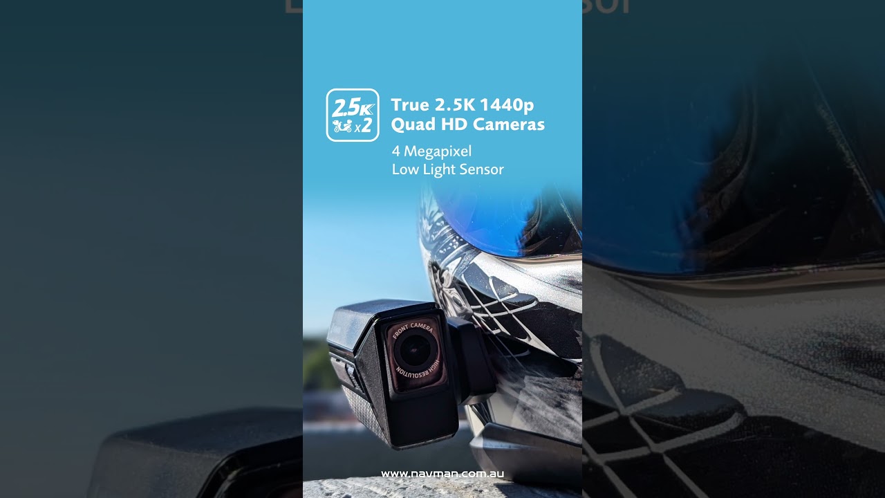 Navman MiVue™ Rider DC Helmet Camera – Use Your Head, Wear a Dash Camera