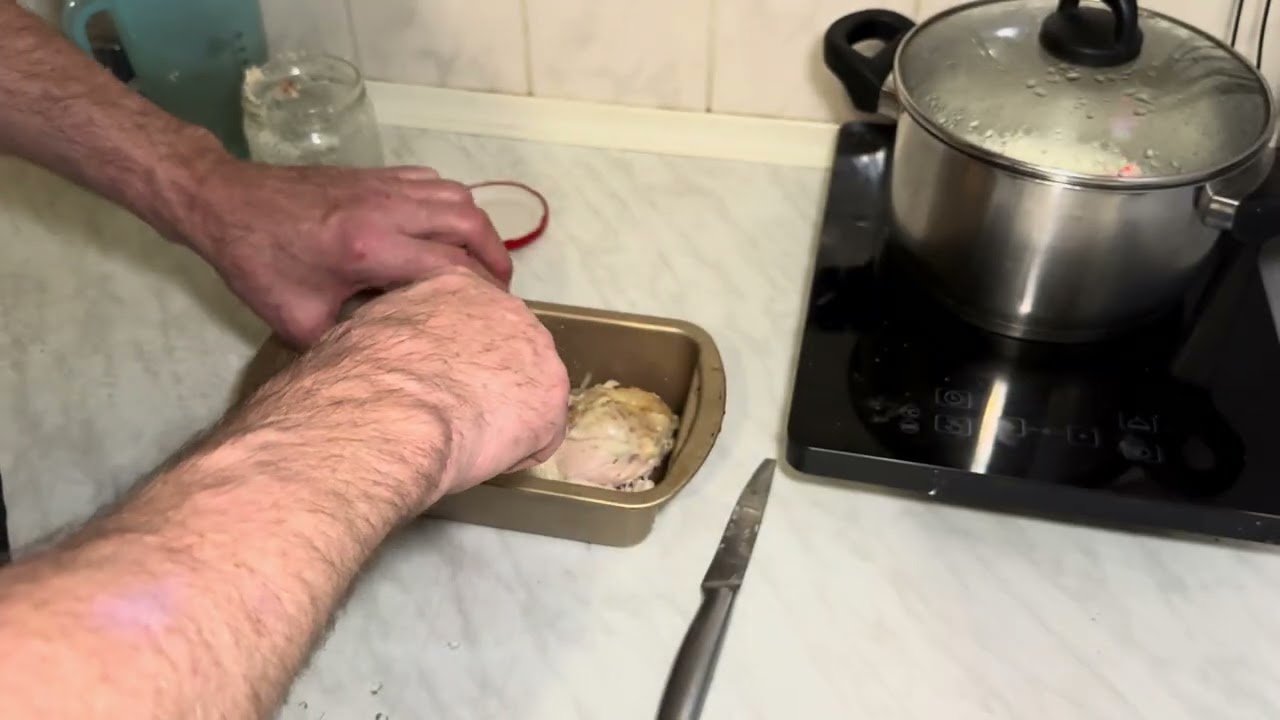 Konzerva zo skla😮Zavárané pečené kurča👌🏻Otvorenie pohära a dojmy.