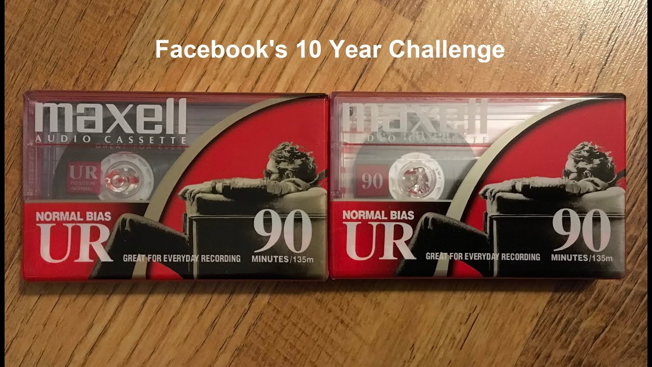 Новое против старого — Maxell UR предыдущего поколения