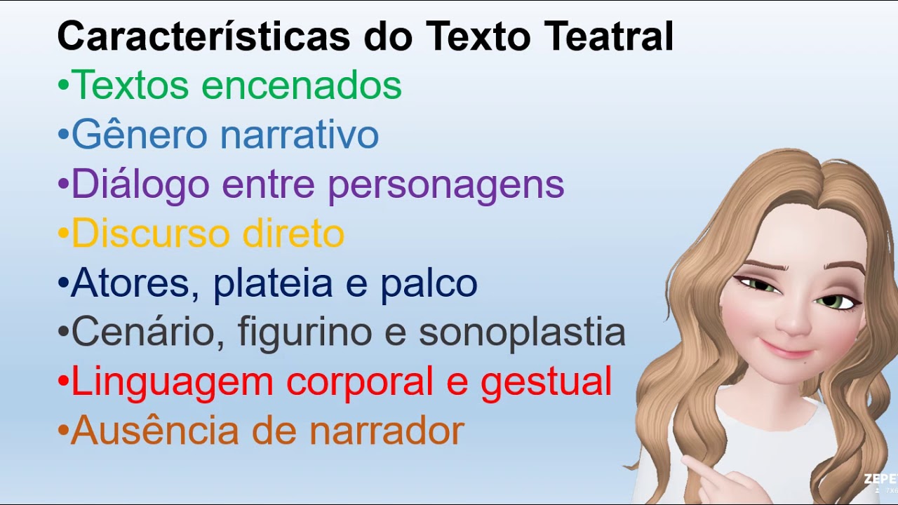 Gênero textual: peça teatral