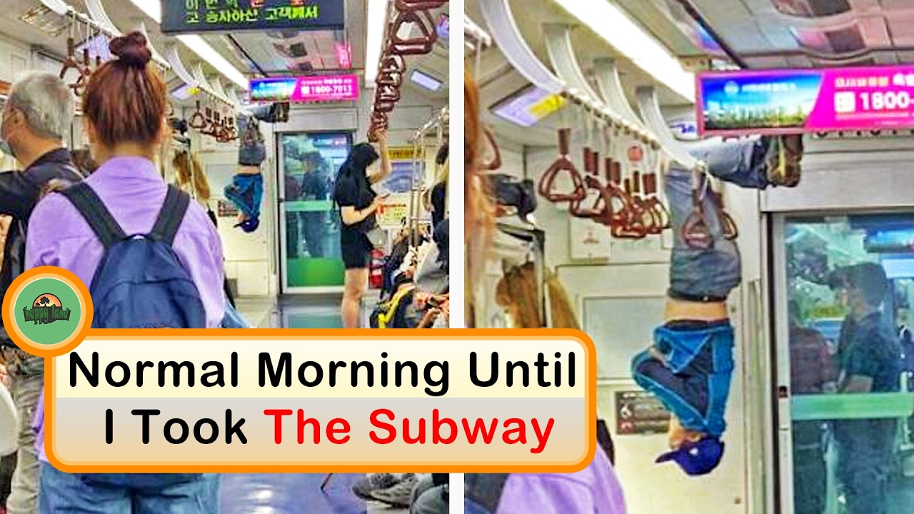 Just Another Morning on the Subway…
