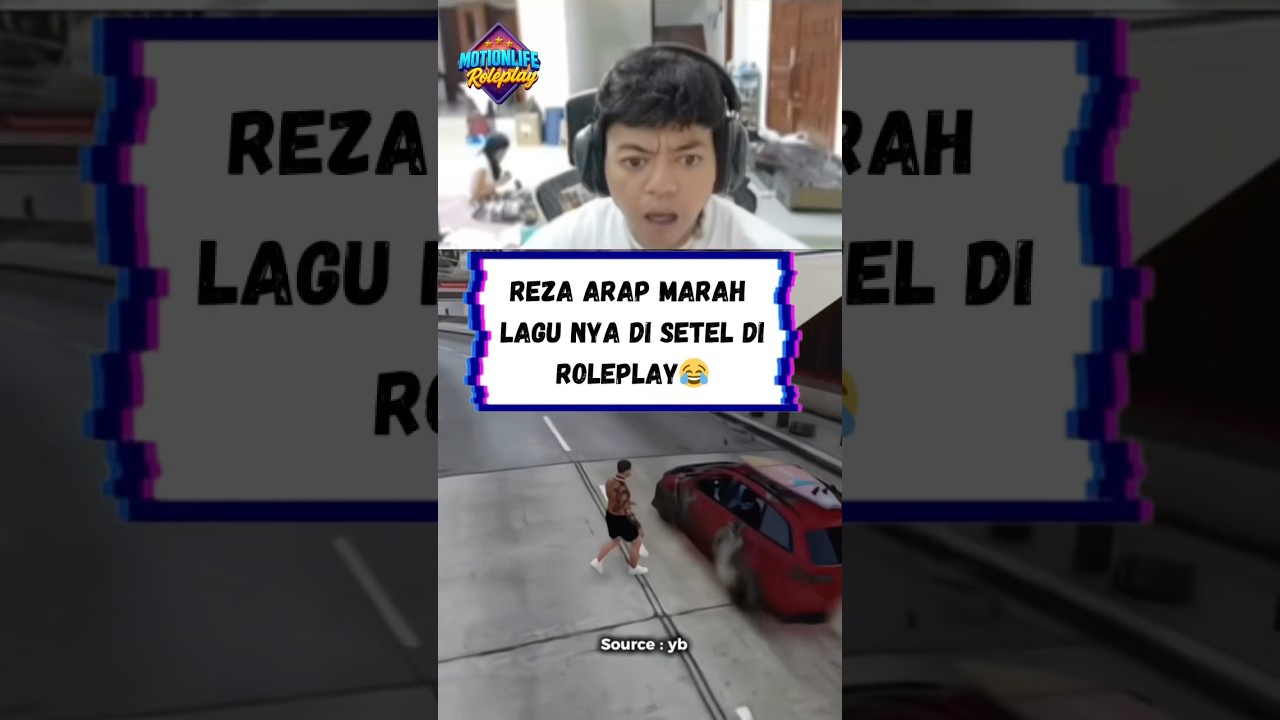 BANG ARAP: &ldquo;SIAPA YANG SETEL LAGU ITU WOYY&rdquo; 🤬 #motionliferp #motionlife #imeroleplay #yb #ybrap