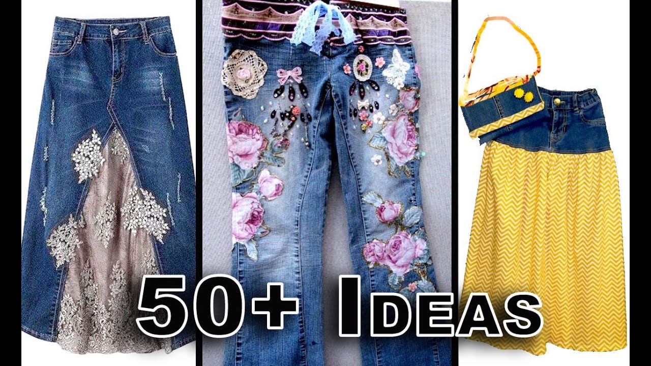 50+ Ideas to Upcycle Your Jeans to Revamp Your Wardrobe