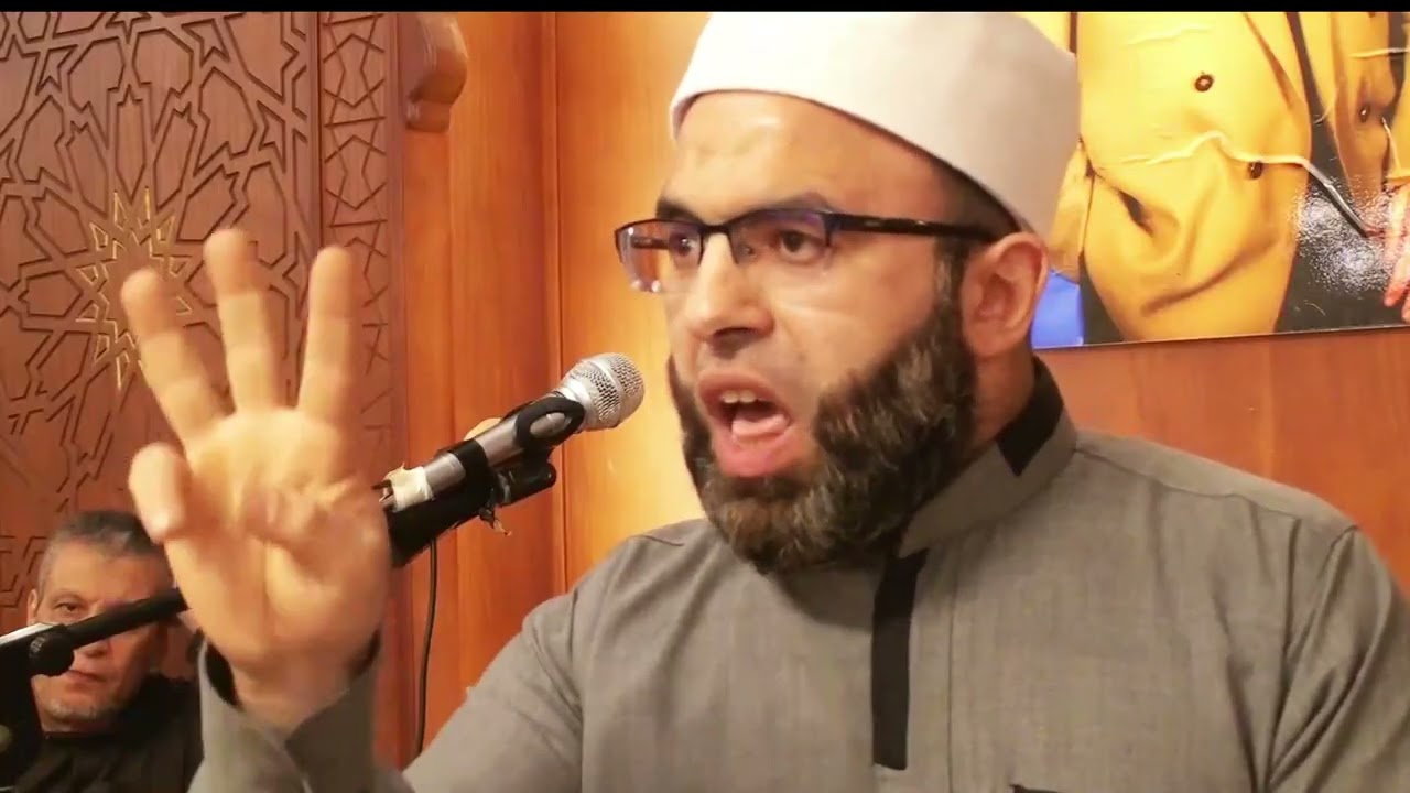 كلمة العزاء فيها عبر وعظات بليغة لقضيلة الشيخ محمد مصطفي