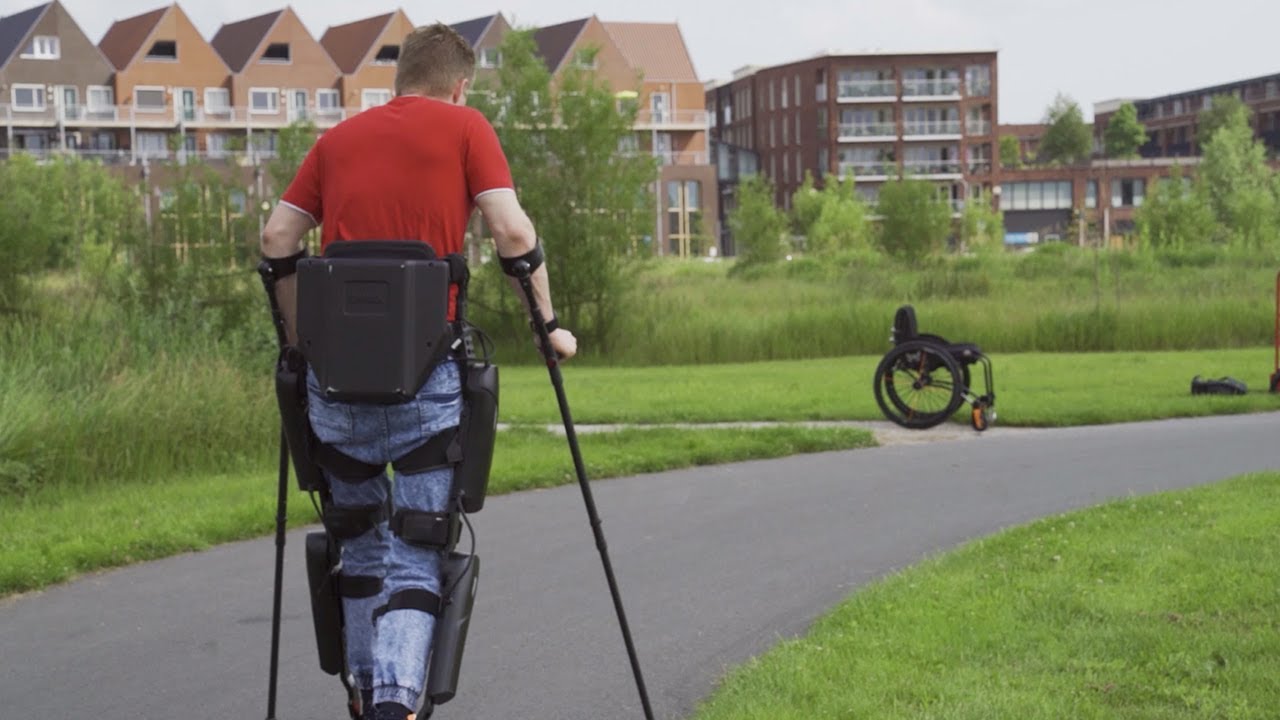 Weer lopen dankzij een exoskelet
