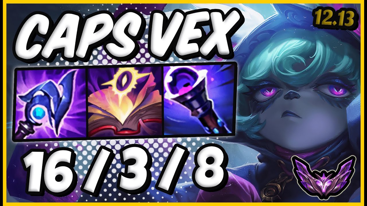 Caps Vex MID vs Akali | EUW Challenger Patch 12.13 | Season 12 💥