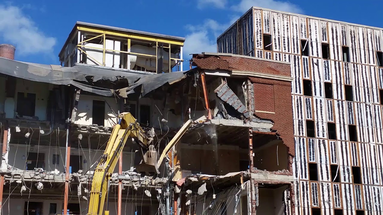 RDMVTL 18,852 ~ 10 6 2016 25  {MY TOWN HISTORY} HOSPITAL DEMOLITION @ CORNING , NY
