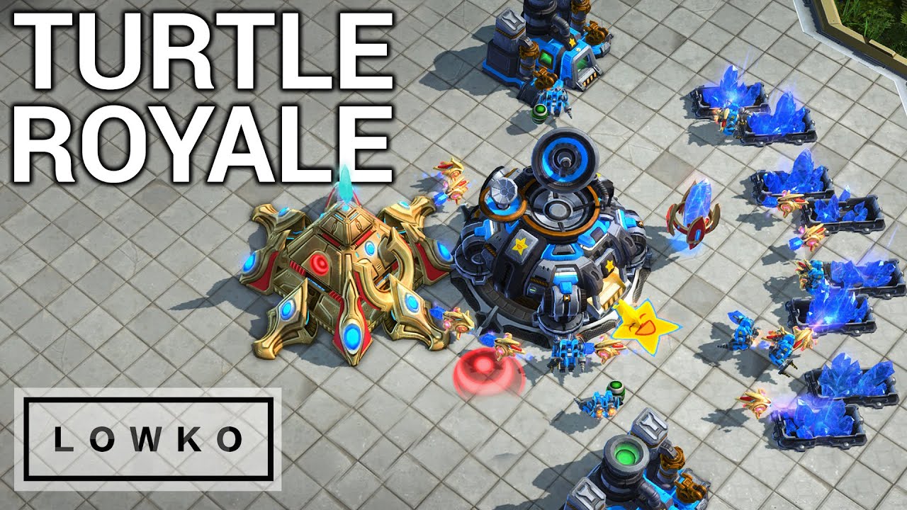 StarCraft 2: TURTLE ROYALE! (Pro Gamer FFA)