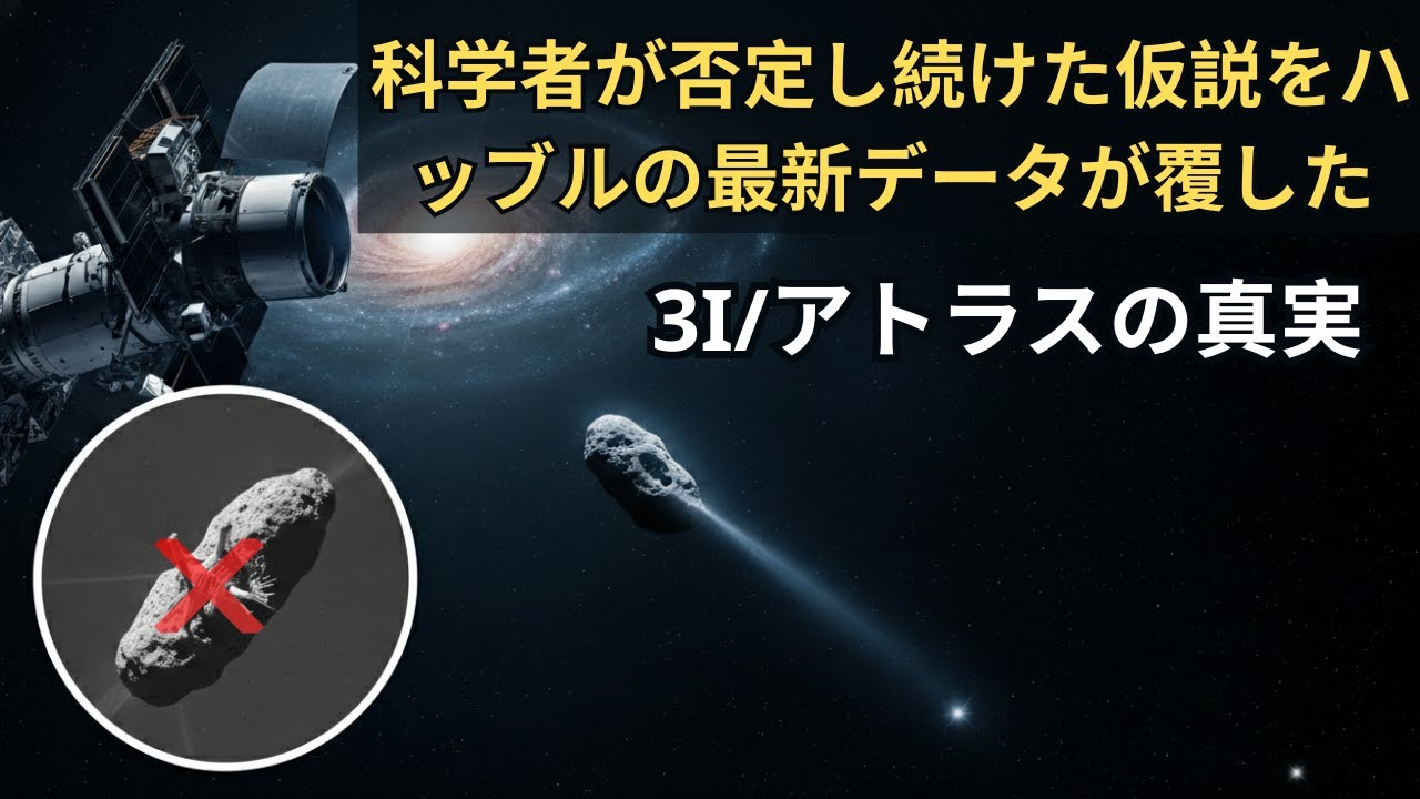 ハッブルからの最新データが「3I/アトラス」に関する最も狂気じみた仮説を裏付けてしまった