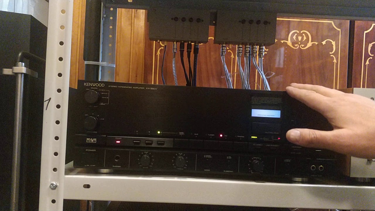 Kenwood KA-990V усилитель + встроенный фильтр + встроенный фонокорректор + CD direct