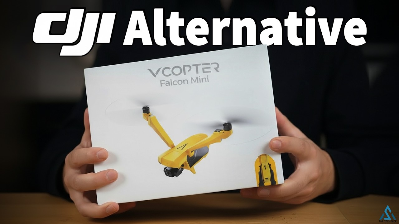 Don't Buy a DJI Until You See This! Falcon Mini Bi-Copter 4K Drone!