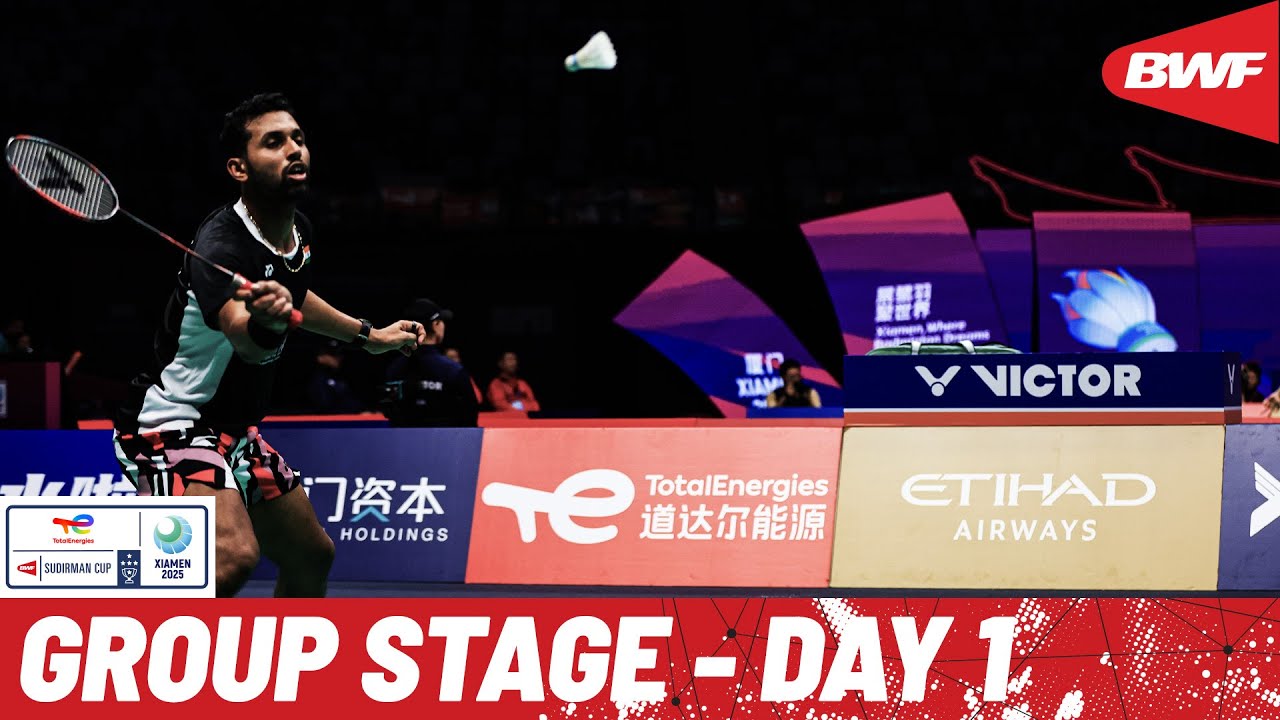 TotalEnergies BWF Sudirman Cup Finals 2025 | Denmark vs. India | Group D