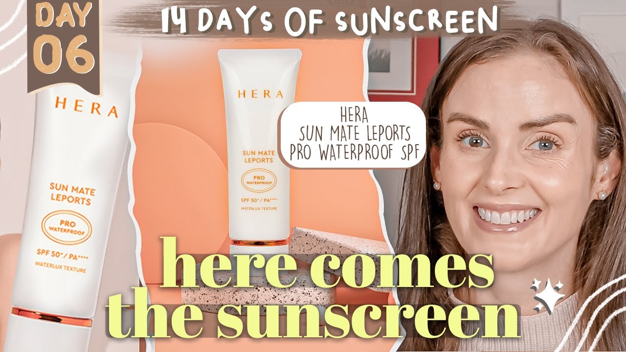 💛 14 DAYS OF SUNSCREEN | DAY 6 - HERA Sun Mate Leports Pro-Waterproof SPF