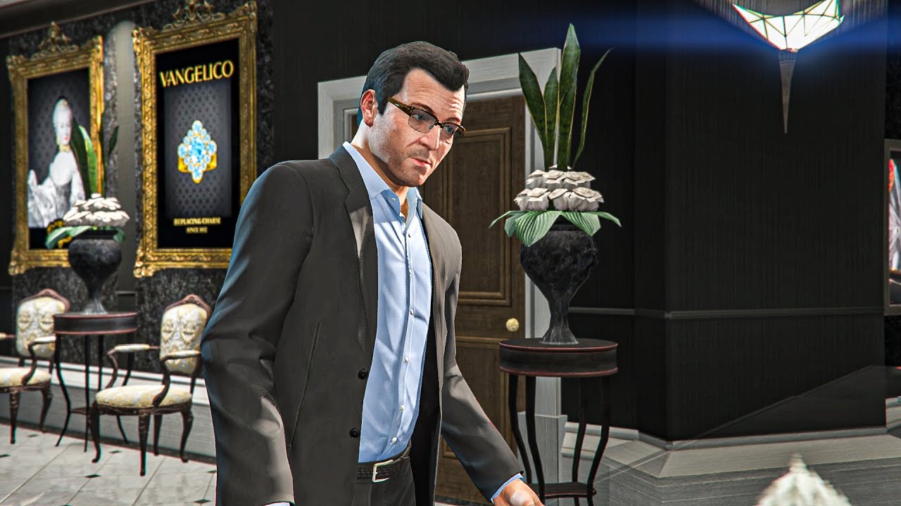 Michael&rsquo;s First Step to the Big Score &ndash; Casing the Jewel Store | GTA 5 Gameplay
