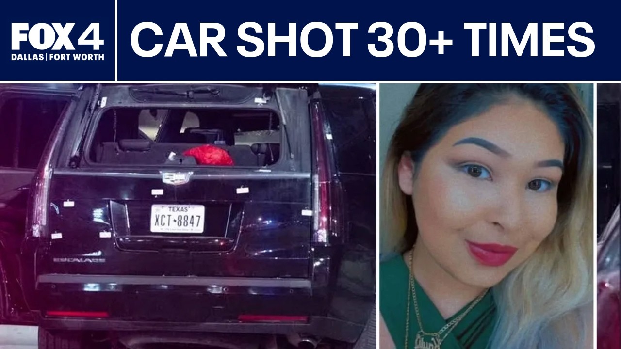 Woman killed in drive-by shooting, car riddled with 30+ bullets