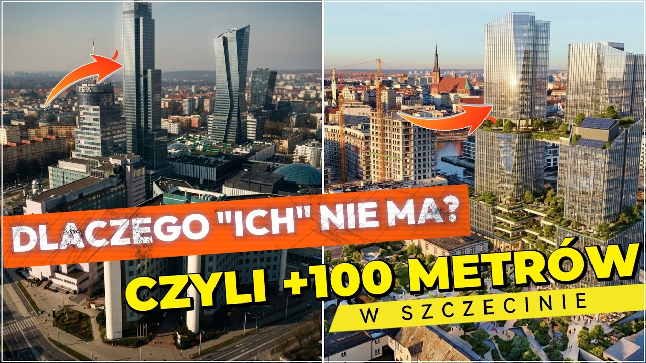 Gdzie są szczecińskie wieżowce +100 metrów?
