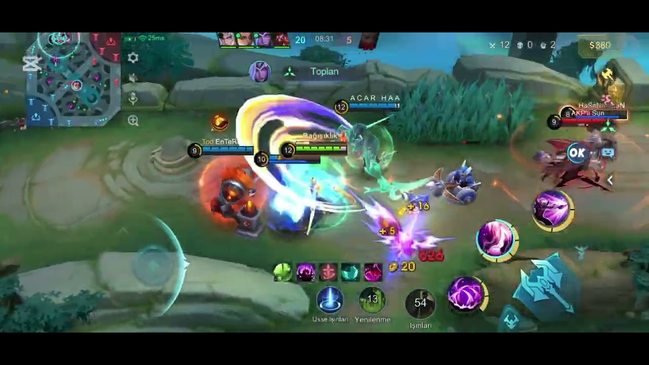 Martis DURDURULAMAZ! Martiis çok iyi abi! #mobilelegends 