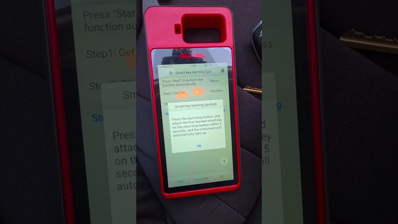 2024 Nissan Kicks key programming using Autel KM100 #Nissan #Autel #Xhorse #locksmith #Oxnard 