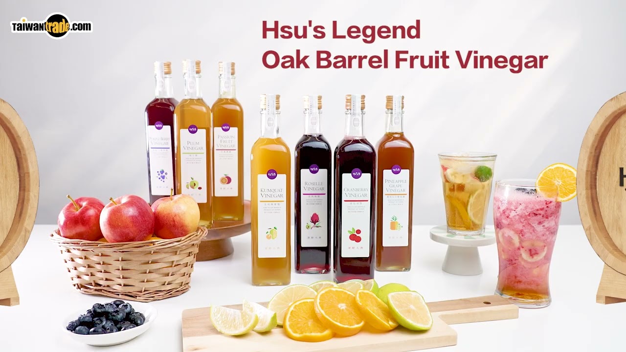 (6s) 潭酵天地 hsuslegend｜Hsu's Legend Oak Barrel Fruit Vinegar