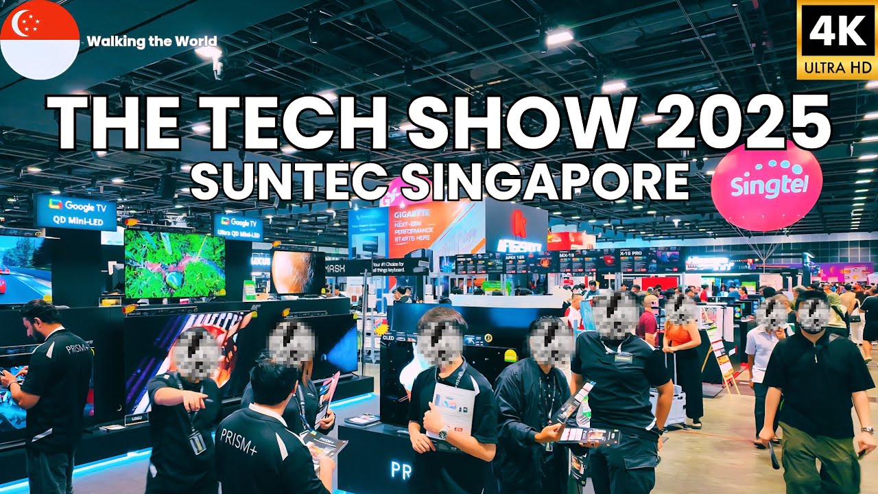 The Tech Show 2025 (Oct.30-Nov.2) FULL Walkthrough at Suntec Singapore [4K]