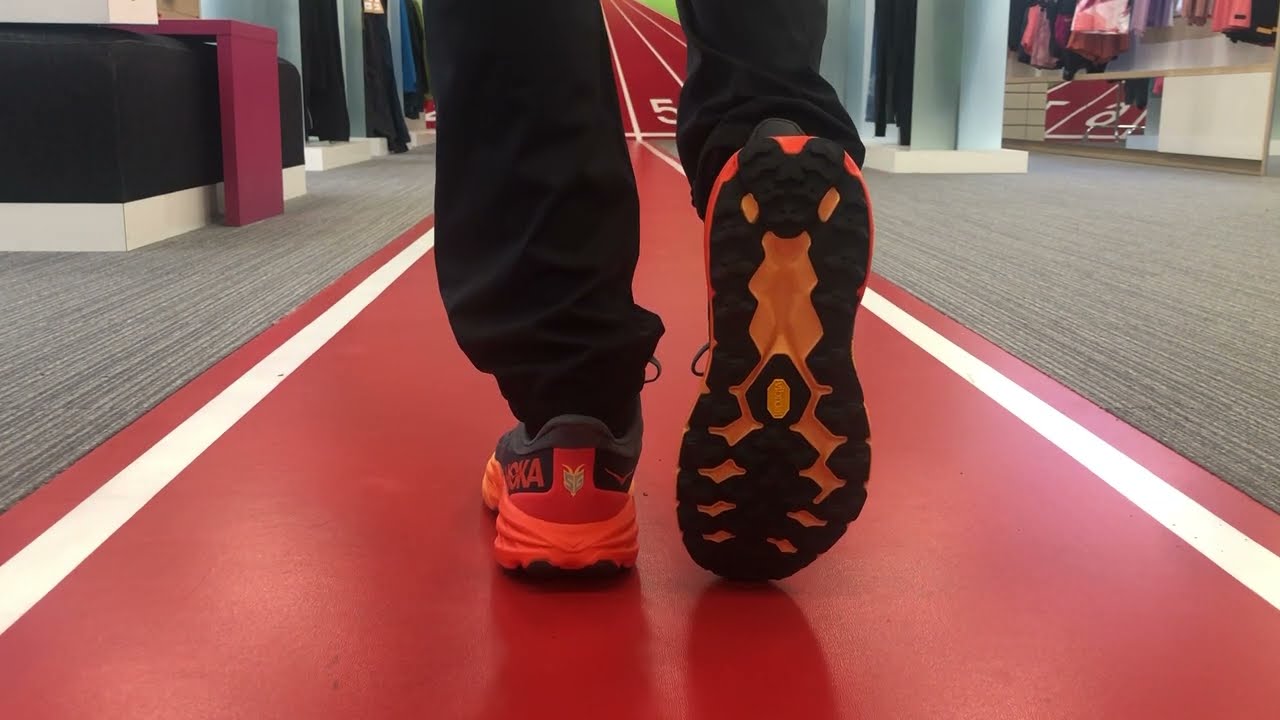 Hoka Speedgoat 5 castlerock flame p&aacute;nsk&eacute; běžeck&eacute; boty do ter&eacute;nu a na trailov&eacute; z&aacute;vody ⛰️