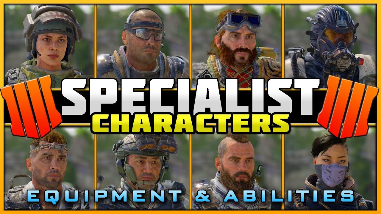 All Known Specialist Weapons, Abilities, & Equipment! | BO4 Specialist Character Gameplay!