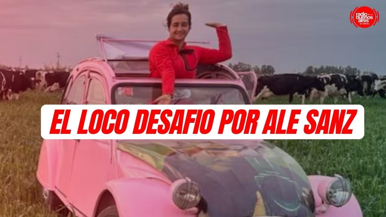 Fan ploteó su auto para Sanz: transformó su Citroën antiguo en 